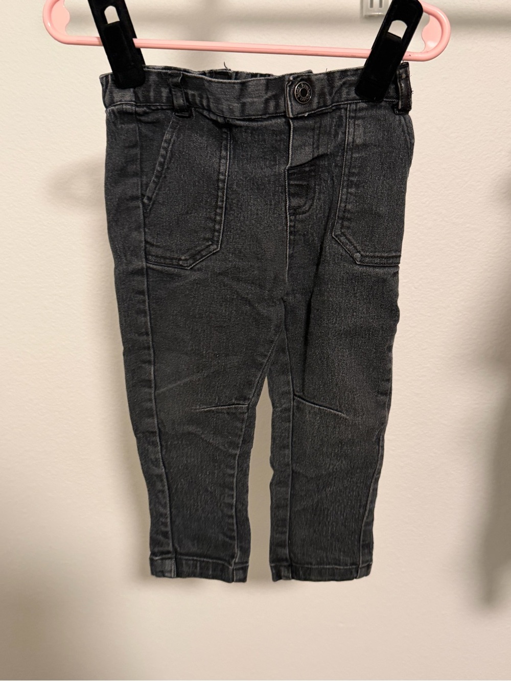 Kardashian Kids Black Stretch Denim Jeans